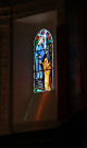 Stained Glass Window, Duomo di Enna, Enna, Sicily
